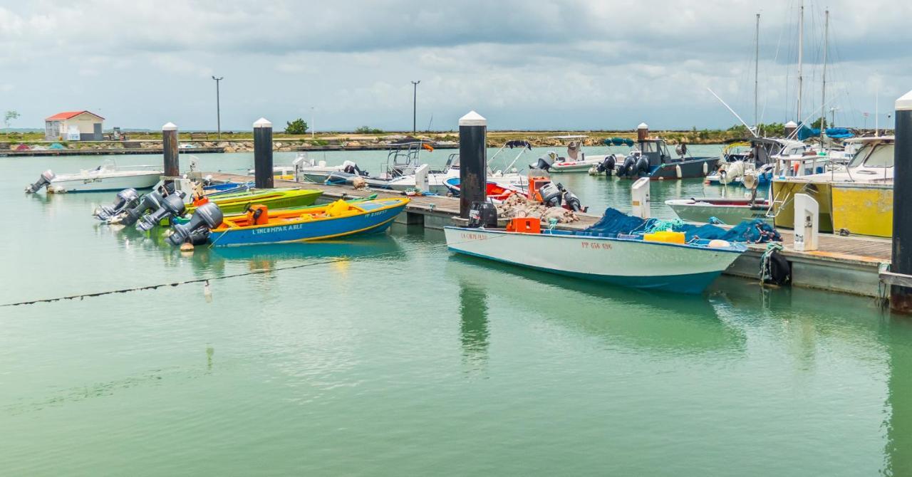 Evasion En Plein Coeur De La Ville T2 Jacuzzis Sauna Et Piscine Au Centre De Port-Louis Kültér fotó